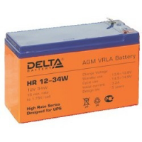 Свинцово-кислотный аккумуляторы Delta HR 12-34W (9 А/ч, 12В)