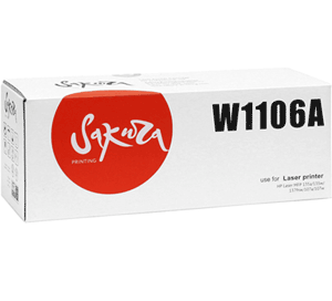 Картридж W1106A (SAKURA)