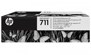 Комплект C1Q10A для замены печатающей головки HP 711 DesignJet T120 / T520