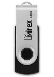 Накопитель USB Flash Drive Mirex SWIVEL 64GB