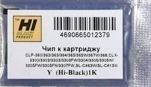  Чип для картриджа Samsung CLT-Y406S