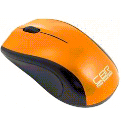Мышь CBR CM-100 Orange USB, 800dpi