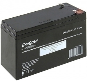 Аккумулятор (12V,7Ah) ExeGate Power EXG1270