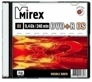 Диск DVD+R Mirex 9.4Gb 8x