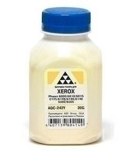 Тонер Xerox Phaser 6000 / 6010 / 6125 / 6128 / 6130 / 6140 / 6500, WC 6015 / 6505 Yellow AQC фасовка Россия