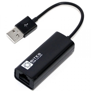 Переходник USB 2.0 -> RJ-45  AT-UH001B / UA2-45-02BK
