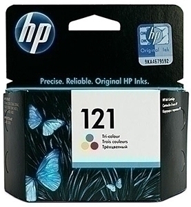 Оригинальный картридж HP 121 цветной (CC643HE)