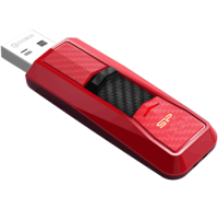 Накопитель 64Gb Silicon Power Blaze B50, USB 3.0, Красный