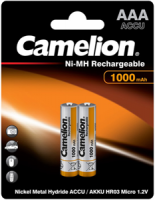 Аккумулятор Camelion 1000mAh NiMH, AAA