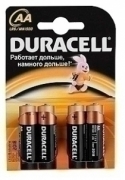 Батарейка Duracell LR6-4BL BASIC (AA/4 шт. в упаковке)