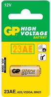 Батарейка GP 23AFRA-2F1 (23AF, A23, V23GA, MN21, GPPBA23AF050)