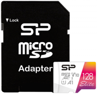 Карта памяти micro SDXC 128Gb Silicon Power Elite