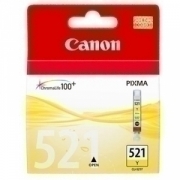 Оригинальный желтый картридж Canon  CLI-521Y
